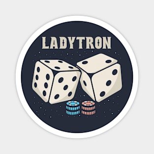 ladytron Dice Magnet